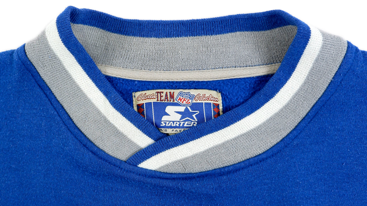 Starter - Indianapolis Colts Spell-Out Sweatshirt 1990s X-Large Vintage Retro Football