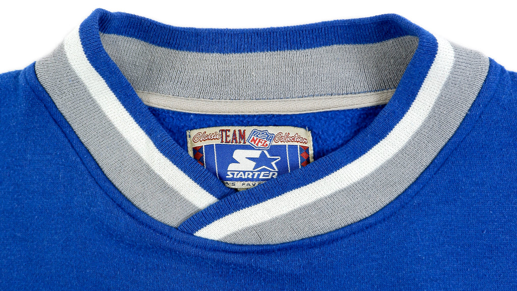 Starter - Indianapolis Colts Spell-Out Sweatshirt 1990s X-Large Vintage Retro Football