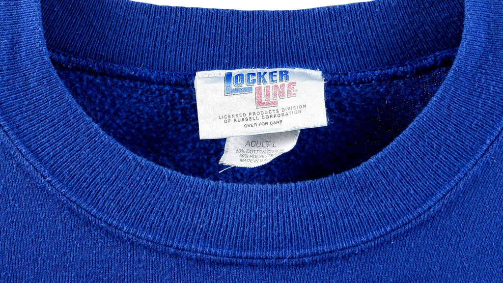 NFL (Locker Line) - St. Louis Rams Crew Neck Sweatshirt 1995 Large Vintage Retro Football