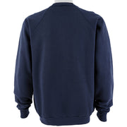 Guess - Dark Blue Spell-Out Crew Neck Sweatshirt Large Vintage Retro