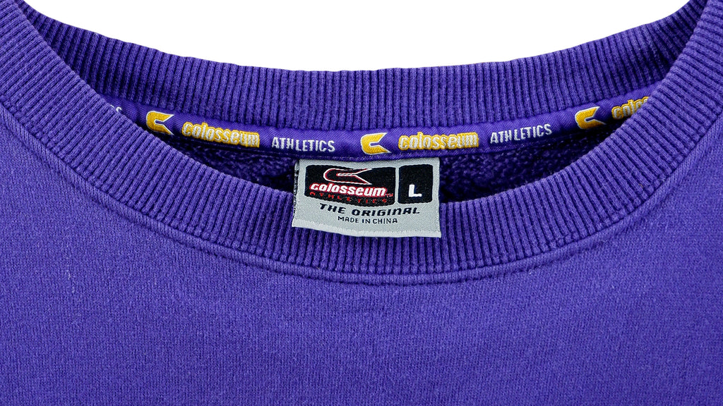 NCAA (Colosseum) - LSU Tigers Crew Neck Sweatshirt 1990s Large Vintage Retro Football College