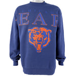 NFL - Chicago Bears Crew Neck Sweatshirt 1990s Large Vintage Retro Football