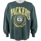 NFL (Nutmeg) - Green Bay Packers Spell-Out Sweatshirt 1993 Large Vintage Retro Football