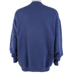 FUBU - Blue Big Spell-Out Crew Neck Sweatshirt 1990s X-Large Vintage Retro