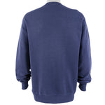 NFL (Lee) - Blue Buffalo Bills Crew Neck Sweatshirt 1990s Large Vintage Retro Football