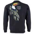 Vintage (National Wildlife Federation) - Hornbill Crew Neck Sweatshirt 1990s Small Vintage Retro