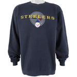 Starter - Pittsburgh Steelers Crew Neck Sweatshirt 1990s Medium