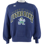 NCAA (Pro Player) - Notre Dame Fighting Irish Crew Neck Sweatshirt 1990s Large Vintage Retro Football College