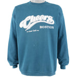 Vintage - Blue Cheers, Boston Crew Neck Sweatshirt 1990s Large Vintage Retro
