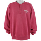 Starter - San Francisco 49ers 1/4 Button Sweatshirt 1990s X-Large Vintage Retro Football