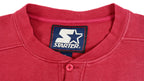 Starter - San Francisco 49ers 1/4 Button Sweatshirt 1990s X-Large Vintage Retro Football