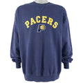 NBA - Indiana Pacers Spell-Out Crew Neck Sweatshirt 1990s Large Vintage Retro Basketball