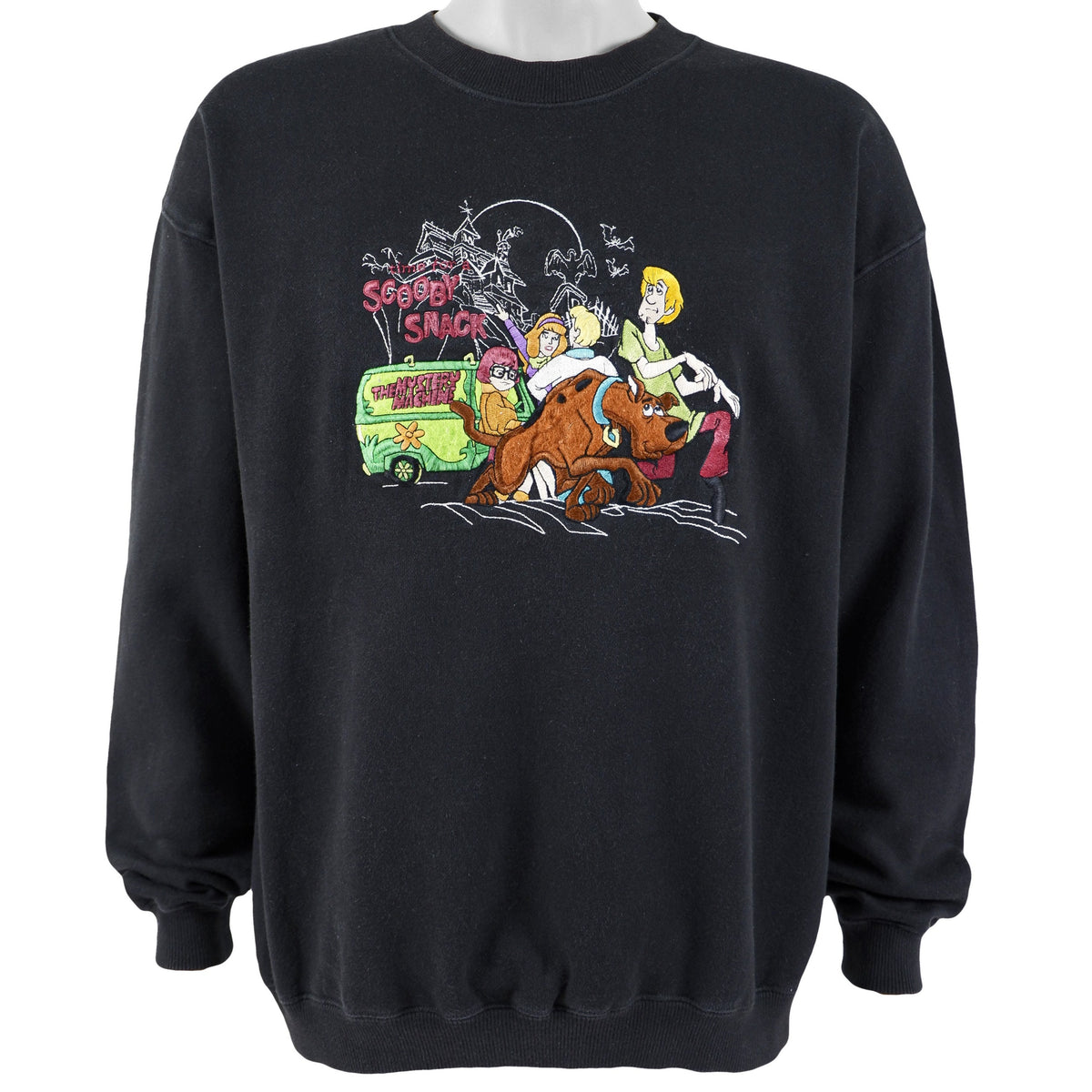 Vintage (Warner Bros.) - Time for A Scooby Snack Crew Neck Sweatshirt 1990s Medium Vintage Retro