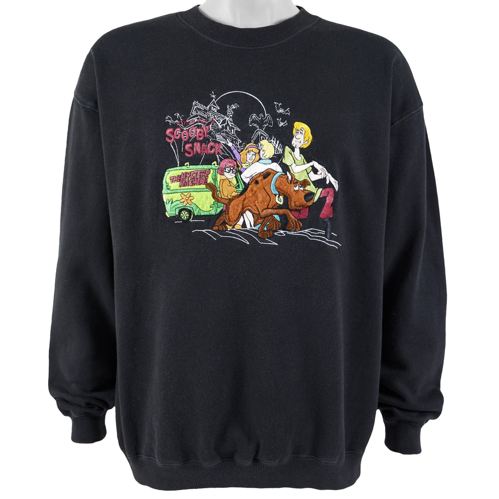 Vintage (Warner Bros.) - Time for A Scooby Snack Crew Neck Sweatshirt 1990s Medium Vintage Retro
