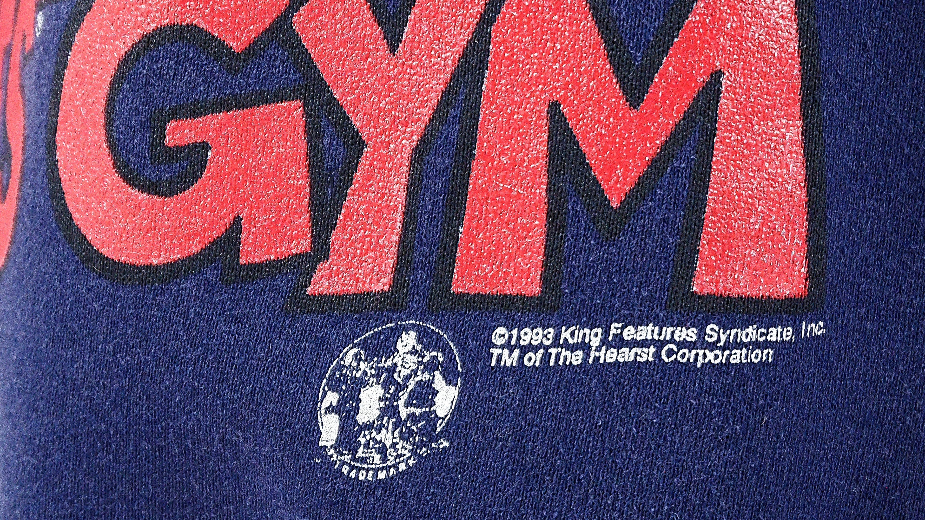 Vintage  - Popeyes Gym Crew Neck Sweatshirt 1993 Large Vintage Retro