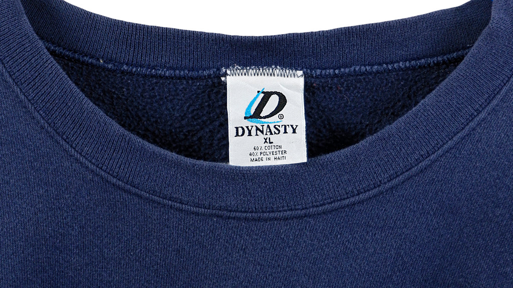 NFL (Dynasty) - Super Bowl Ravens VS Giant Crew Neck Sweatshirt 2001 X-Large Vintage Retro Football