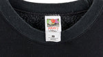 Vintage - Black BMW Spell-Out Crew Neck Sweatshirt 1990s Large Vintage Retro