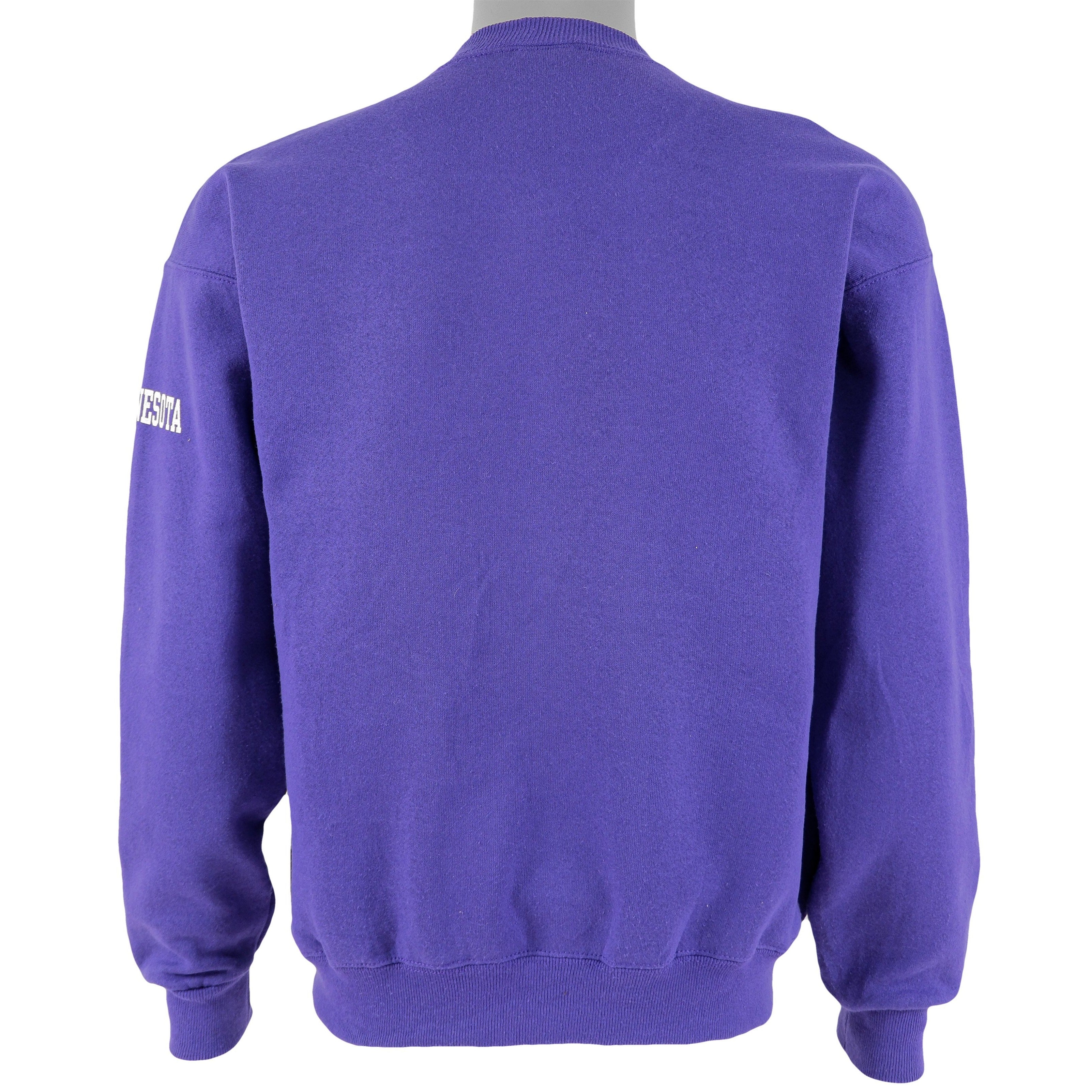 Jostens - Minnesota Bird Crew Neck Sweatshirt 1990s Medium Vintage Retro