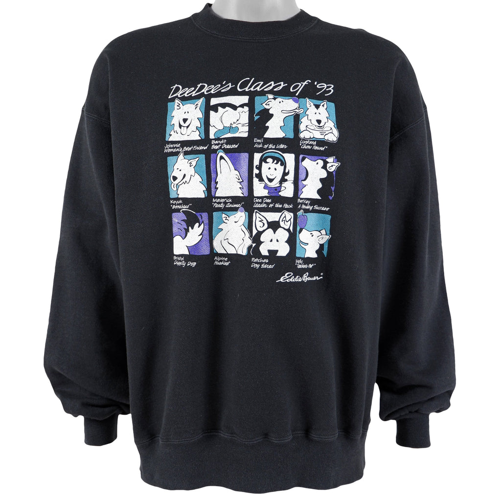 Vintage (Cotton Sweats) - DeeDees Class Crew Neck Sweatshirt 1993 X-Large Vintage Retro
