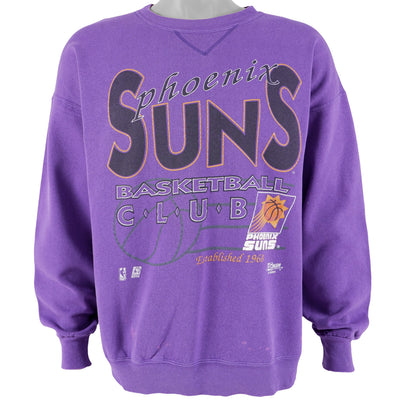 NBA (Salem) - Phoenix Suns Crew Neck Sweatshirt 1990s Large