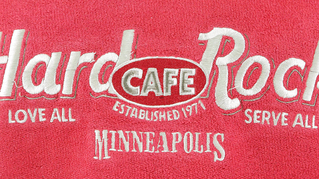Vintage - Hard Rock, Minneapolis Crew Neck Sweatshirt 1990s X-Large Vintage Retro