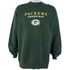 NFL (Salem) - Green Bay Packers Crew Neck Sweatshirt 1990s X-Large Vintage Retro Football