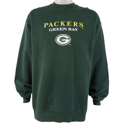 NFL (Salem) - Green Bay Packers Crew Neck Sweatshirt 1990s X-Large
