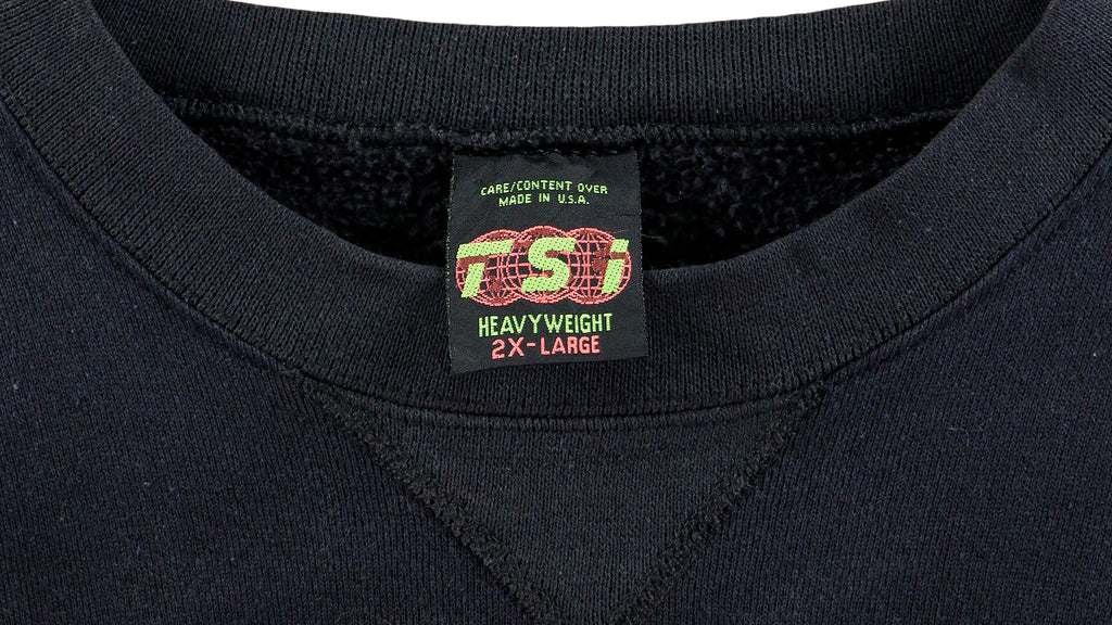 NCAA (TSI) - Univeristy of Iowa Hawkeyes Crew Neck Sweatshirt 1990s XX-Large Vintage Retro Football College