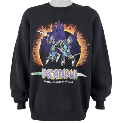 Vintage (Jerzees) - Excalibur, Hotel, Casino, Las Vegas Sweatshirt 1990s X-Large