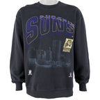 NBA (Nutmeg) - Phoenix Suns Crew Neck Sweatshirt 1990s Medium Vintage Retro Basketball