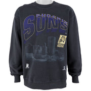 NBA (Nutmeg) - Phoenix Suns Crew Neck Sweatshirt 1990s Medium Vintage Retro Basketball