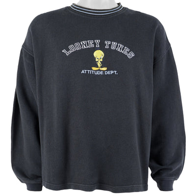 Looney Tunes - Tweety Attitude Dept. Sweatshirt 1990s X-Large