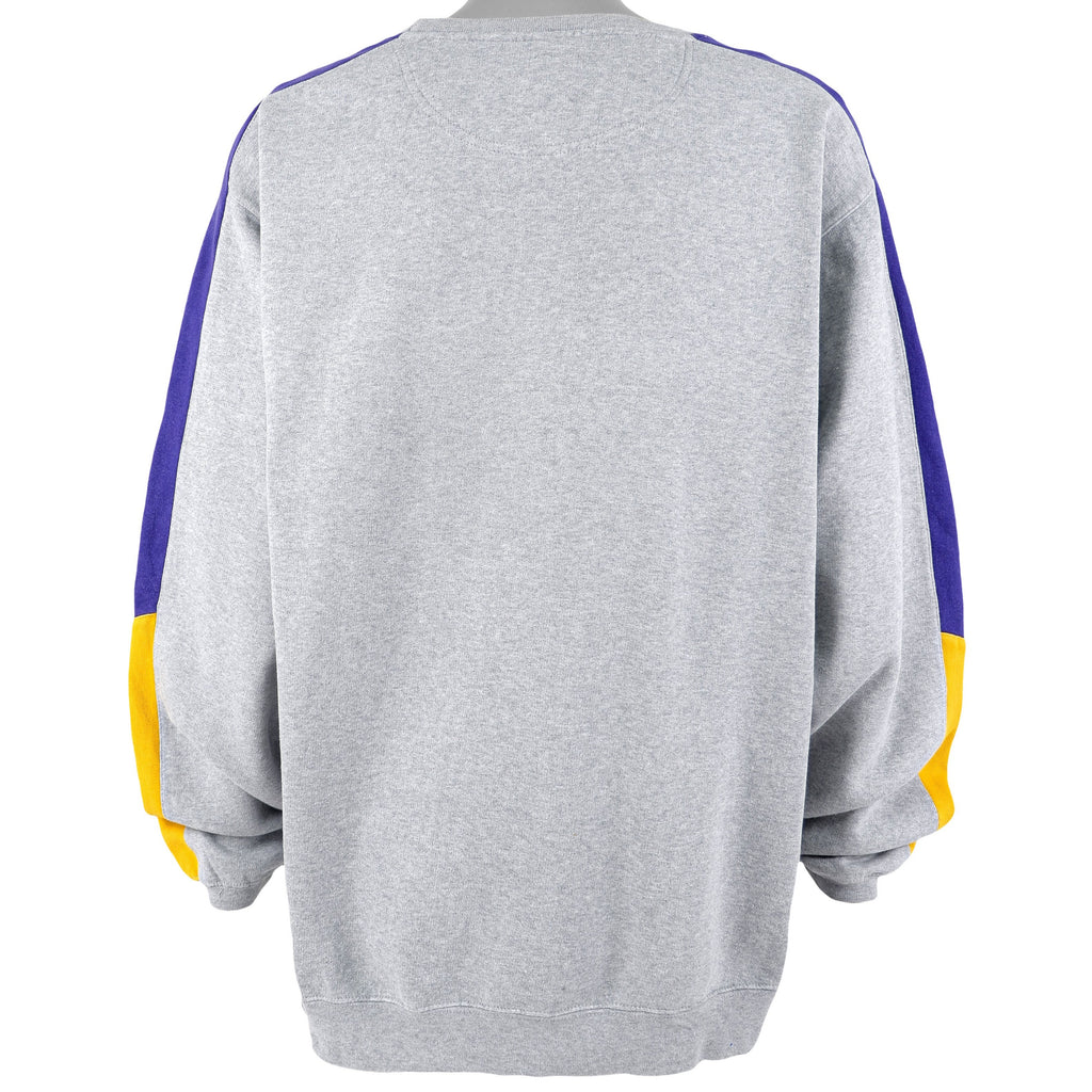 NCAA (NCC) - LSU Tigers Crew Neck Sweatshirt 1990s X-Large Vintage Retro Football College