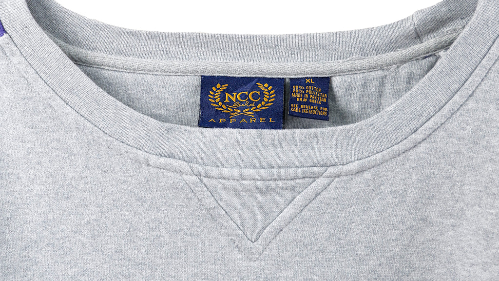 NCAA (NCC) - LSU Tigers Crew Neck Sweatshirt 1990s X-Large Vintage Retro Football College