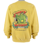 Vintage (Authentic Pigment) - Jimmy Guanas Waterfront Bar & Grill, Florida Sweatshirt 1990s Medium