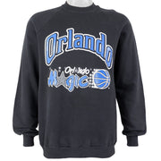 NBA (Jerzees) - Orlando Magic Spell-Out Sweatshirt 1990s Large Vintage Retro Basketball