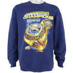 NFL (Pro Player) - Super Bowl XXXIII Broncos Crew Neck Sweatshirt 1999 Large Vintage Retro Football