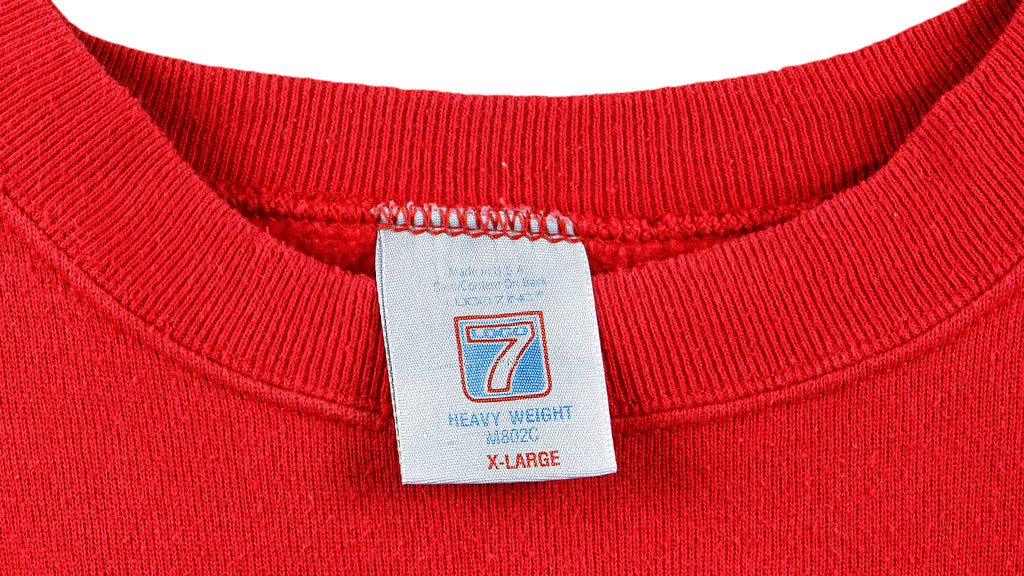 NBA (Logo 7) - Houston Rockets Crew Neck Sweatshirt 1990s X-Large Vintage Retro Basketball