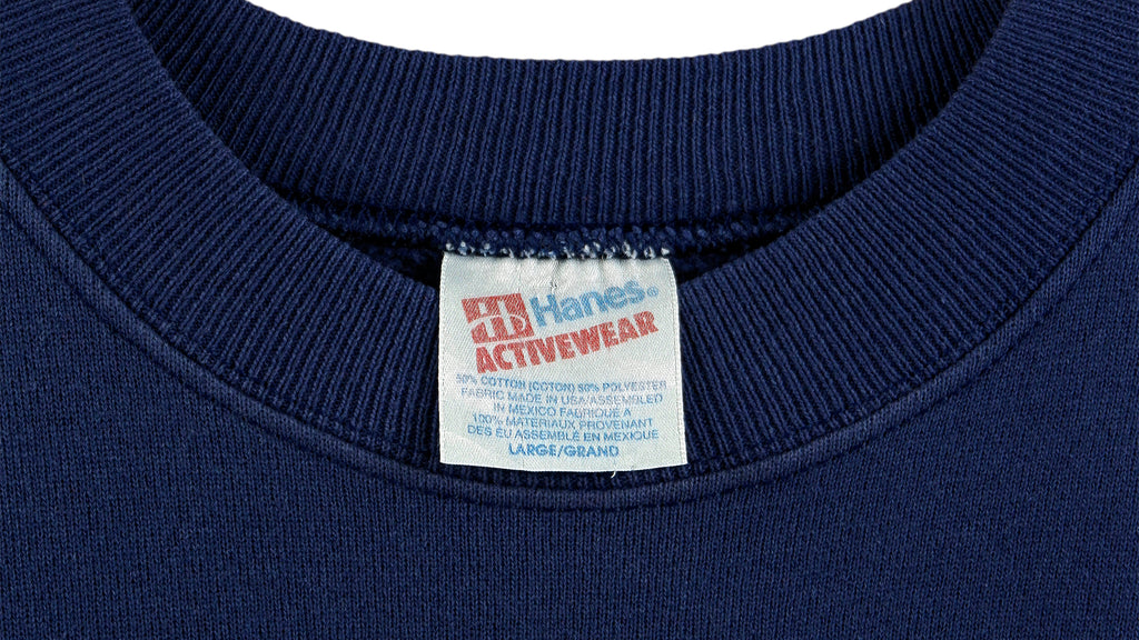 NFL (Hanes) - Dallas Cowboys Spell-Out Sweatshirt 1990s Large vintage Retro Football
