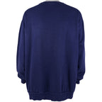 Ellesse - Blue Spell-Out Crew Neck Sweatshirt 1990s XX-Large Vintage Retro