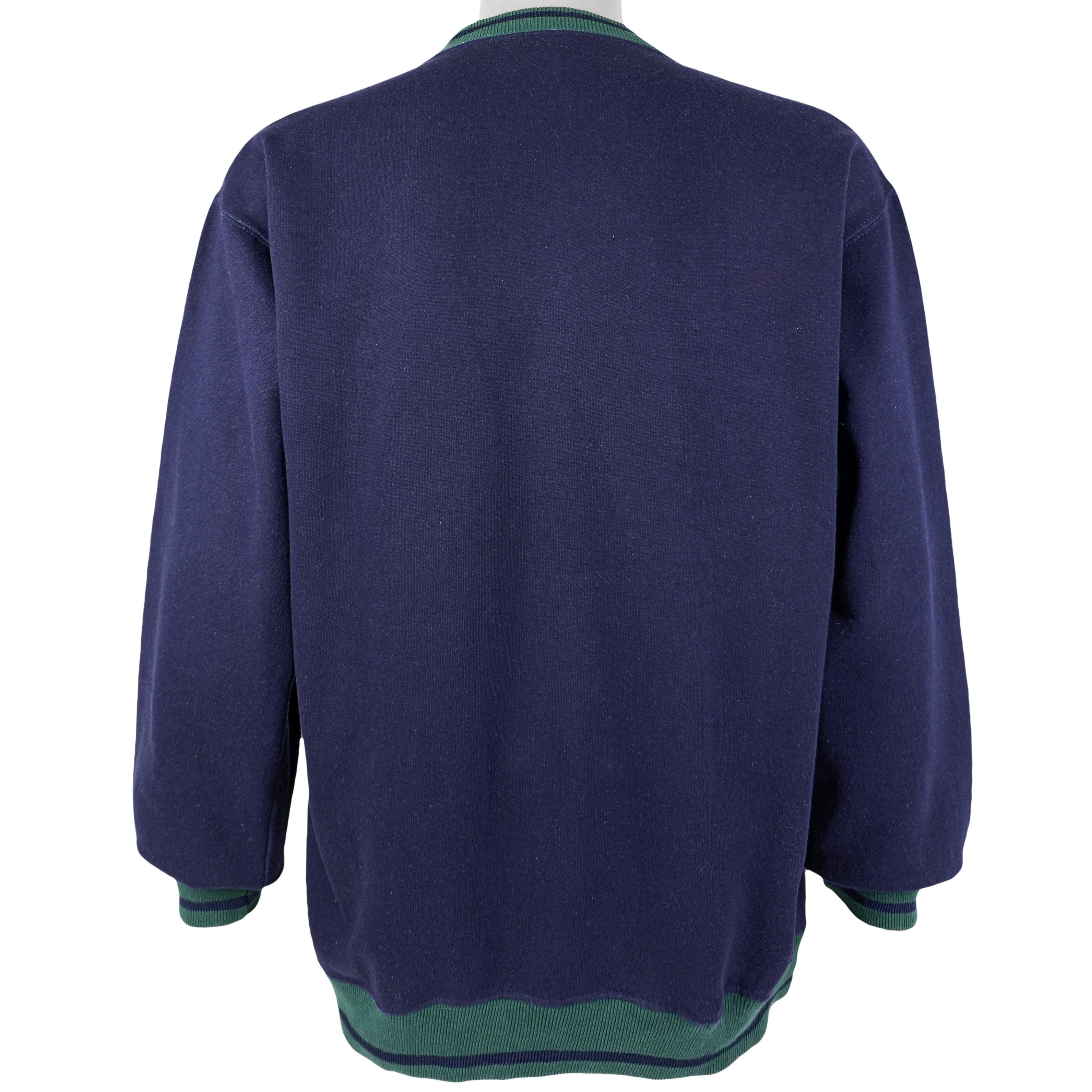 Vintage - Blue Elmo Crew Neck Sweatshirt 1990s X-Large Vintage Retro