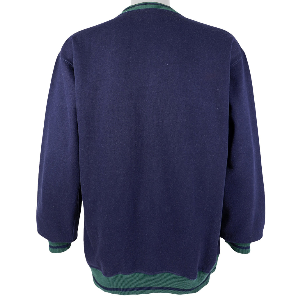 Vintage - Blue Elmo Crew Neck Sweatshirt 1990s X-Large Vintage Retro