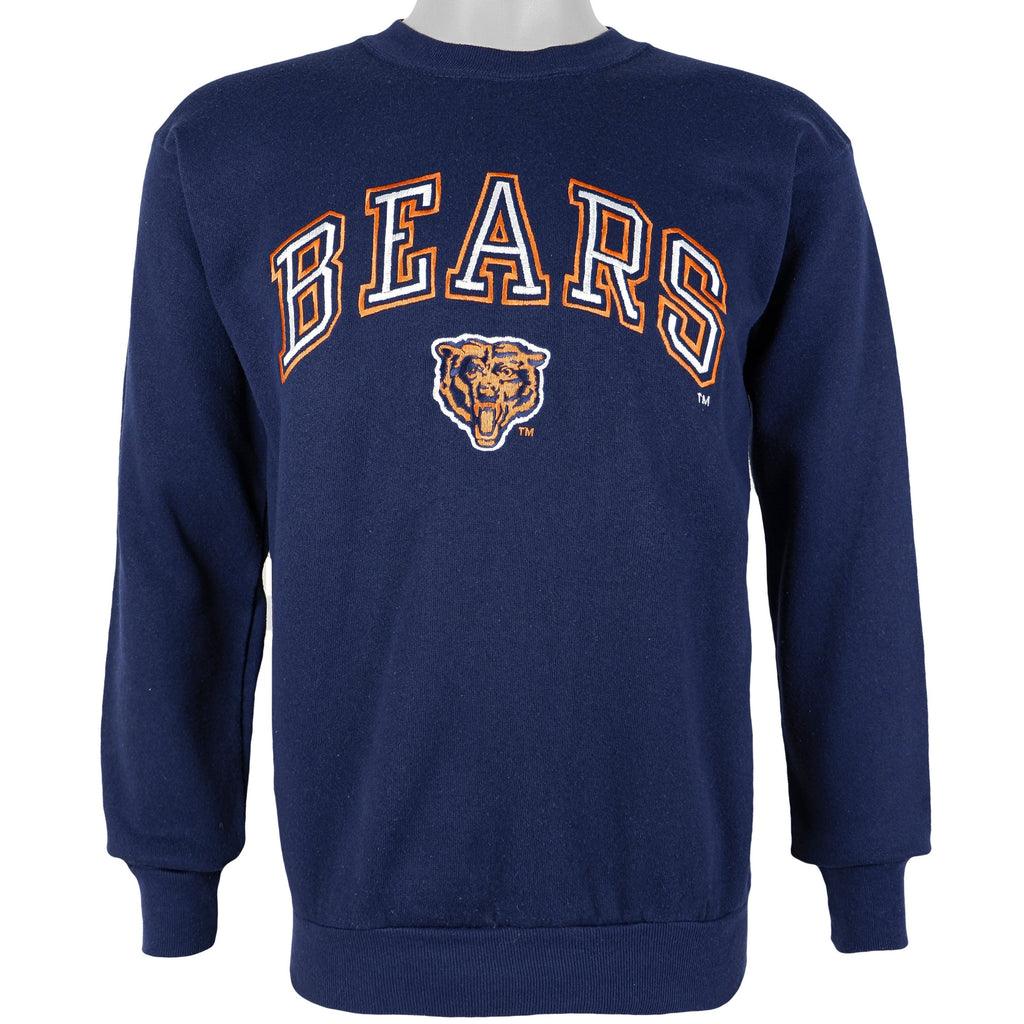 NFL (Competitor) - Chicago Bears Crew Neck Sweatshirt 1990s Medium Vintage Retro Football