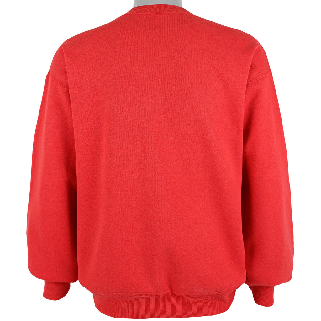 NBA (Hanes) - Chicago Bulls Crew Neck Sweatshirt 1990s X-Large Vintage Retro Basketball