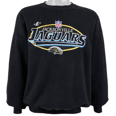 NFL (Logo Athletic) - Jacksonville Jaguars Crew Neck Sweatshirt 1990s Large