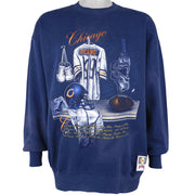 NFL (Nutmeg) - Chicago Bears Crew Neck Sweatshirt 1990s X-Large Vintage Retro Football