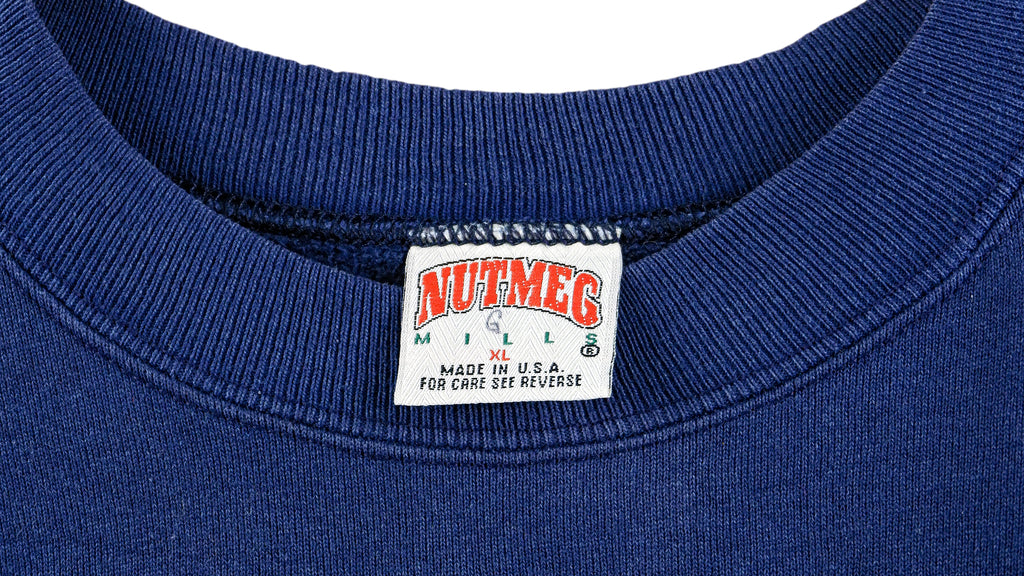NFL (Nutmeg) - Chicago Bears Crew Neck Sweatshirt 1990s X-Large Vintage Retro Football