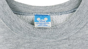 Disney - Grey Mickey Crew Neck Sweatshirt 1990s Large Vintage Retro