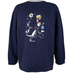 Vintage (Seuss Wear) - Dr. Seuss Cat In The Hat Sweatshirt 1990s X-Large