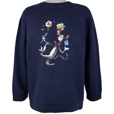 Vintage (Seuss Wear) - Dr. Seuss Cat In The Hat Sweatshirt 1990s X-Large